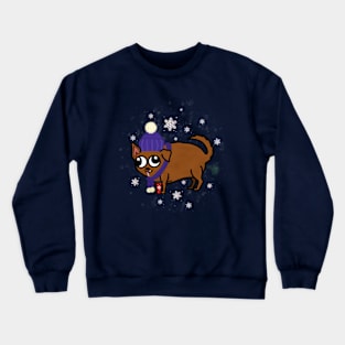 Winter Uggie Crewneck Sweatshirt